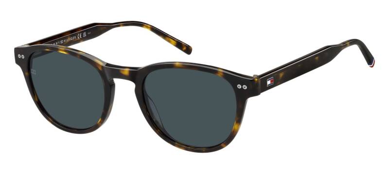 Tommy Hilfiger TH 2186/S Blue Polarized Men's Sunglasses 51mm