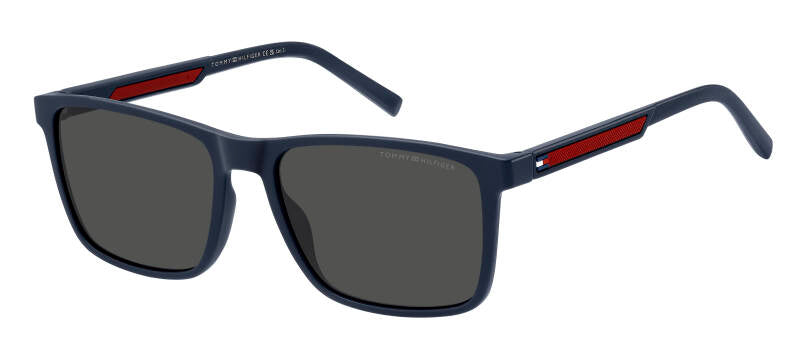 Tommy Hilfiger TH 2201/S Grey Square Men's Sunglasses 56mm