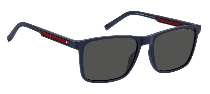 Tommy Hilfiger TH 2201/S Grey Square Men's Sunglasses 56mm