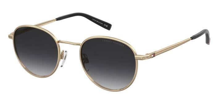 Tommy Hilfiger TH 2217/S Unisex Round Sunglasses Gold 50mm