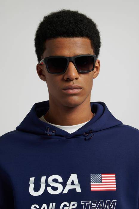 Tommy Hilfiger TH 2324/S Classic Blue Square Men's Sunglasses 56mm