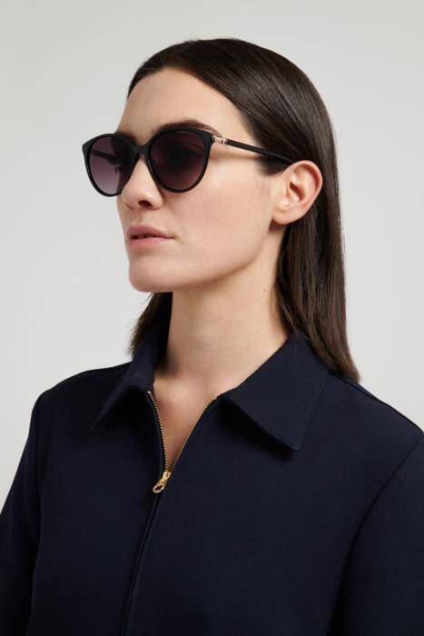 Tommy Hilfiger TH 2350/S Classic Black Women's Sunglasses 55mm