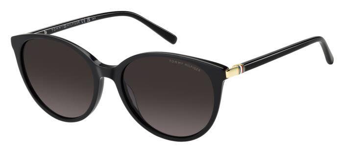 Tommy Hilfiger TH 2350/S Classic Black Women's Sunglasses 55mm