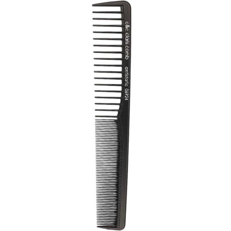 Claris Comb Carbon Antistatic Hair Cutting Comb 06924