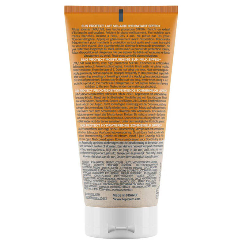 Topicrem Sun Protect Moisturizing Sun Milk SPF 50+ 50 ml