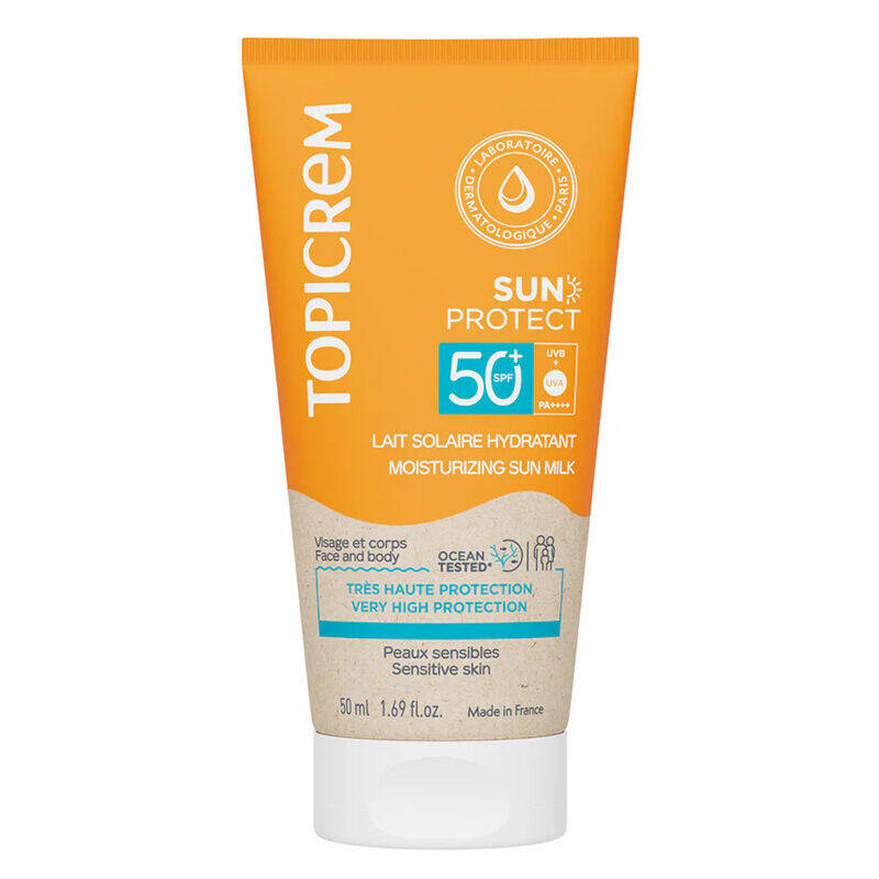 Topicrem Sun Protect Moisturizing Sun Milk SPF 50+ 50 ml