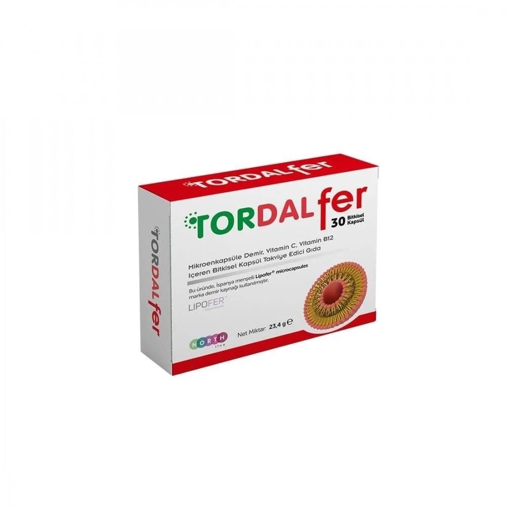 Northline Ilac TordalFer Iron Supplement 30 Capsules