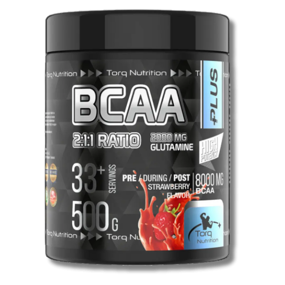 Torq Nutrition BCAA Strawberry Amino Acid Supplement 500g