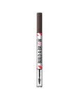 Maybelline Build-A-Brow 2-in-1 Eyebrow Pen & Gel: Deep Brown Define, Shape & Set Brows for a Lasting, Natural Look Maybelline 2-in-1 Brow Pen & Gel - Deep Brown, Define & Set eyebrow pen, brow gel, 2 in 1 brow product, deep brown eyebrow makeup, long lasting brow gel, eyebrow definer, eyebrow shaper, Maybelline brow pen, brow setting gel, eyebrow makeup, eyebrow, brows, defining, shaping, setting, long-lasting, dark brown, natural look, makeup, beauty, cosmetic, 2-in-1, easy to use, convenient, travel-frien