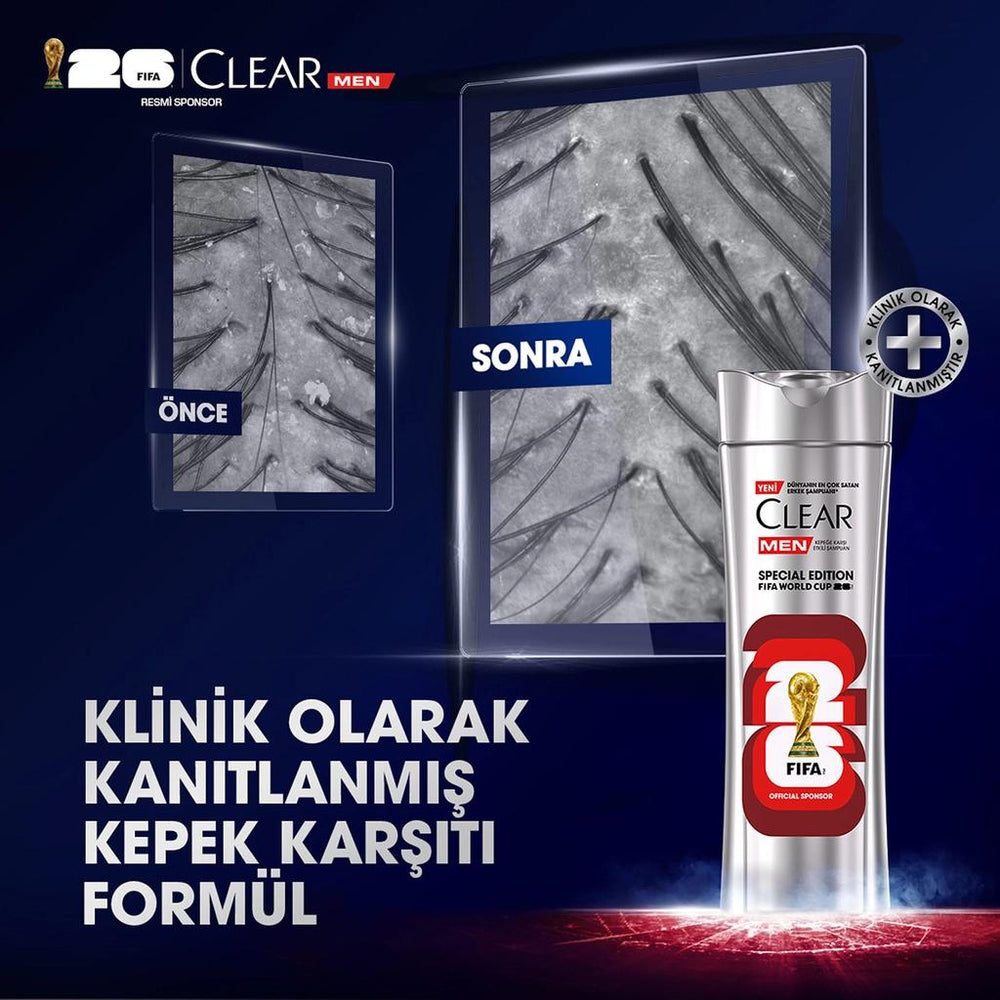 Clear Men FIFA World Cup Anti-Dandruff Shampoo 330 ml