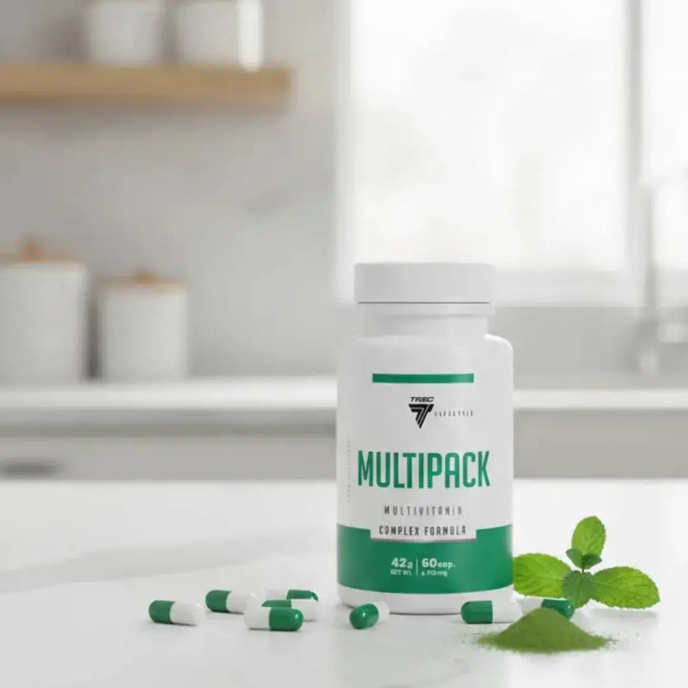 Trec Nutrition Multipack Complex Formula Daily Vitamin 60 Capsules
