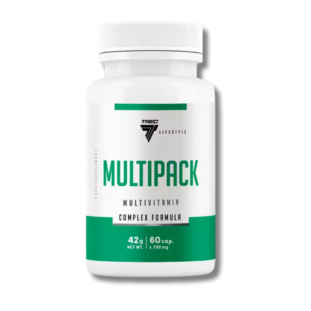 Trec Nutrition Multipack Complex Formula Daily Vitamin 60 Capsules