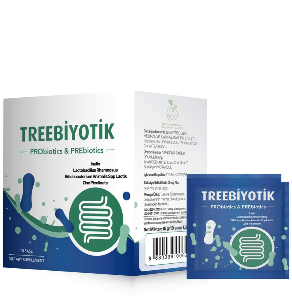 Babytree TreeBiyotik Pre-Probiotic with Zinc Picolinate 10 Sachets
