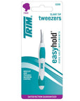 Trim Easy Hold Tweezers with Non-Slip Grip, 1 Count