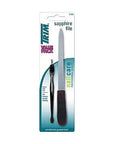 Tepe Trim 979Rl Sapphire Nail File with Cuticle Pusher Set