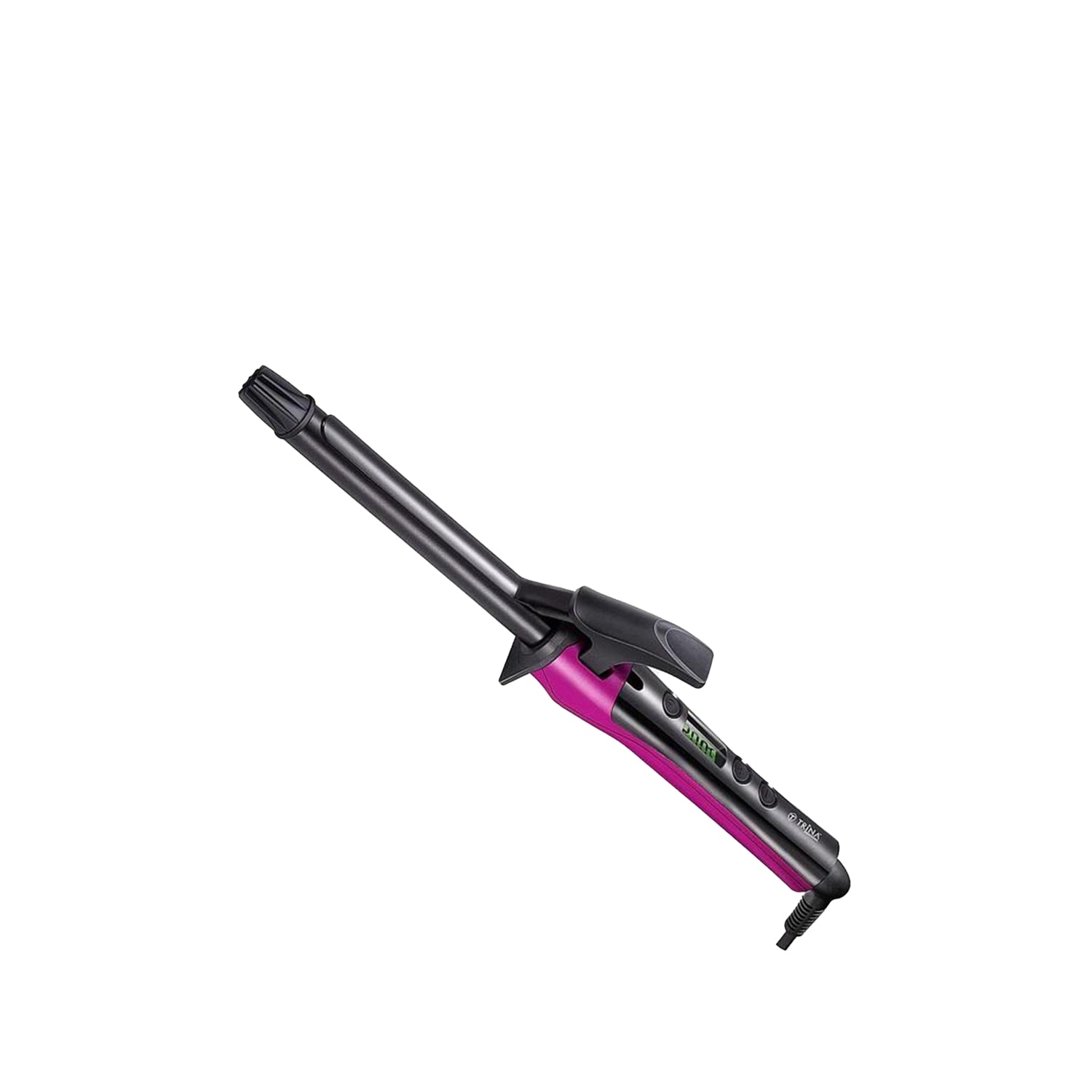 Trina 0020 19mm Ceramic LCD Hair Curling Iron - Professional Styling | 19mm