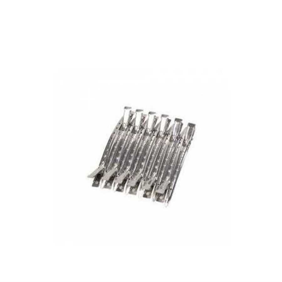 Trina Metal Hair Clips for Professional Styling 12 Count