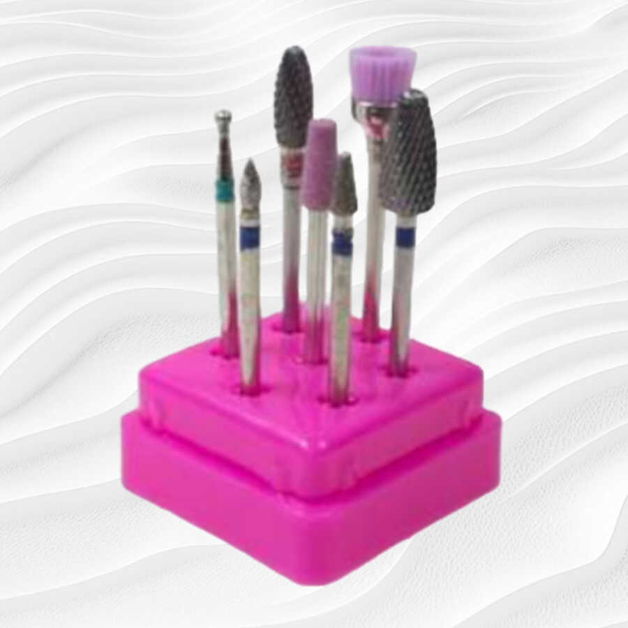 Trina Freeze Drill Bit Set 7-Piece Professional Nail Tool Set