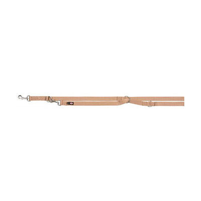 Trixie Premium Adjustable Dog Leash Caramel 2m x 15mm
