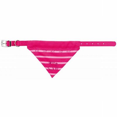Trixie Dog Bandana Collar Fuchsia XS-S 25-31cm 15mm