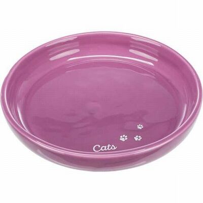 Trixie Large Ceramic Cat Bowl for Food and Water 0.35L