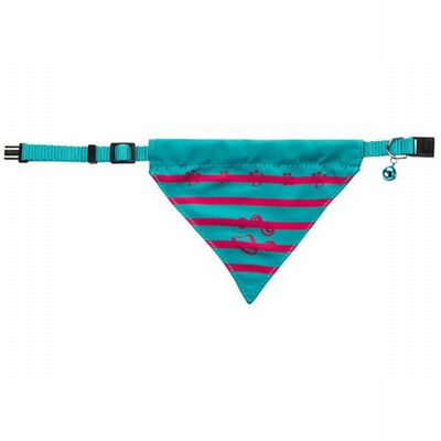 Trixie Cat Collar with Bandana Stylish Pet Accessory 1pc
