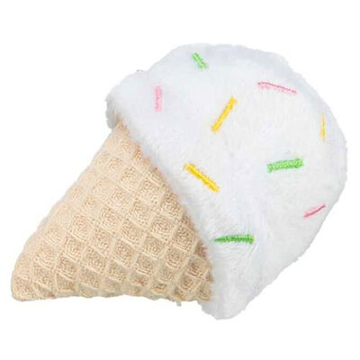 Trixie Catnip Ice Cream Plush Toy with Rustling Sound 7cm