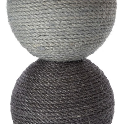 Trixie Cat Scratching Post and Bed Plush Gray 73 cm