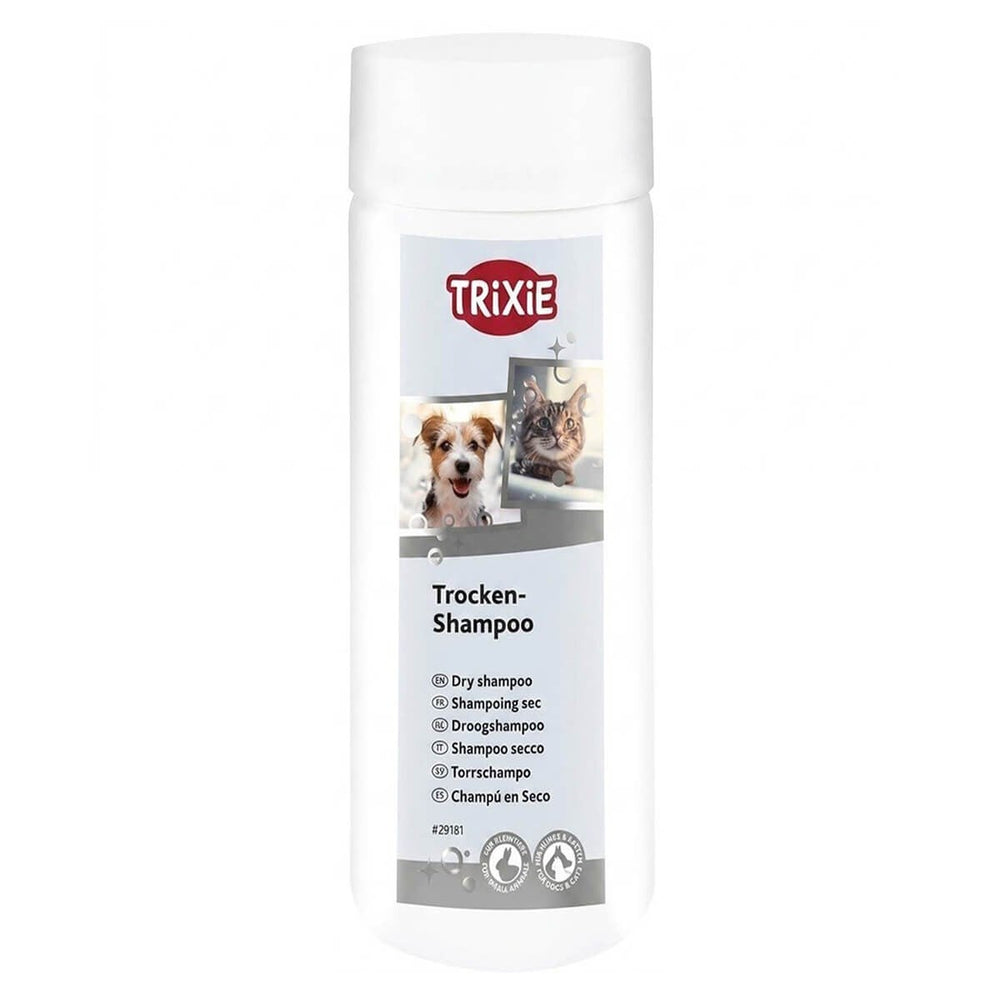 Trixie Cat and Dog Dry Shampoo Powder for Waterless Cleaning 200g