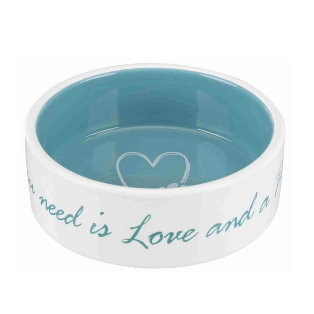 Trixie Ceramic Cat & Dog Food and Water Bowl 0.30 L / 12 cm