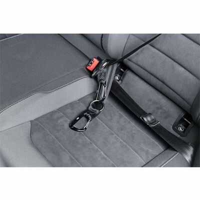 Trixie Dog Seat Belt Connector with Carabiner Black 30cm