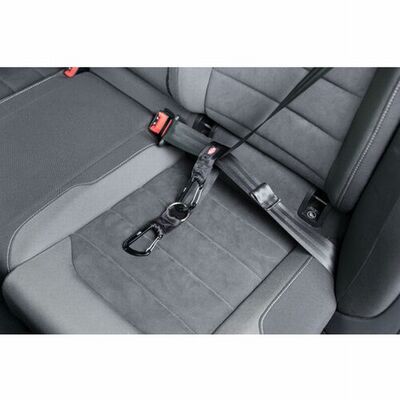Trixie Dog Seat Belt Connector with Carabiner Black 30cm