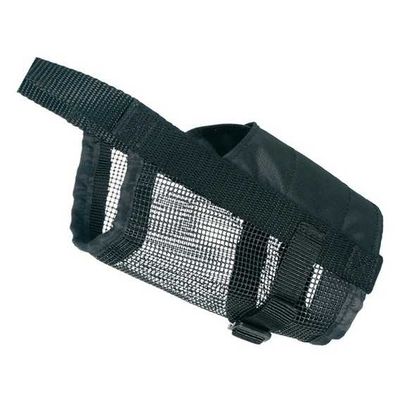 Trixie Mesh Dog Muzzle Adjustable Comfort Fit S-M 14-20cm