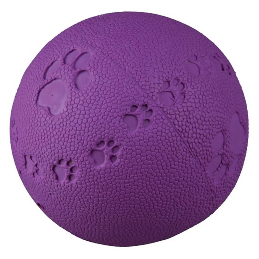 Trixie Natural Rubber Squeaky Dog Toy Ball 9cm