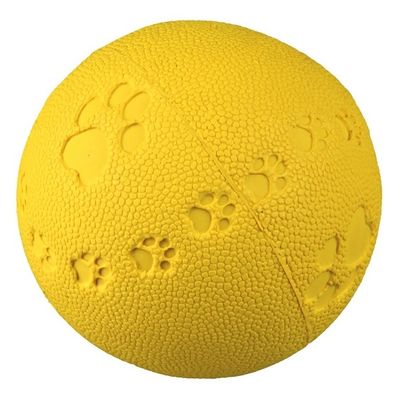 Trixie Natural Rubber Squeaky Dog Toy Ball 9cm