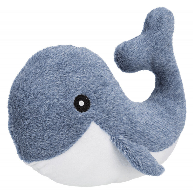 Trixie Be Nordic Plush Whale Squeaky Dog Toy 25 cm