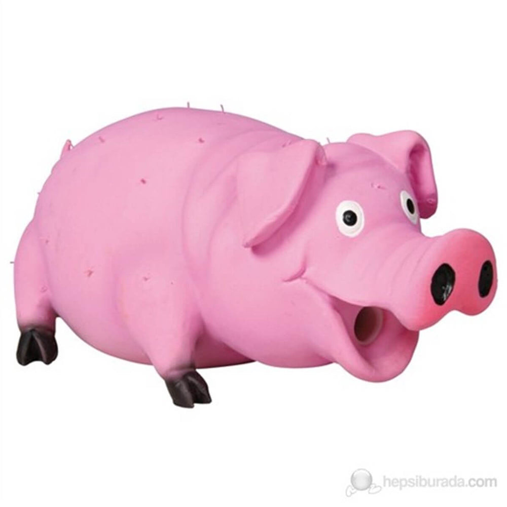 Trixie Squeaky Pig Dog Toy with Soft Filling 21cm