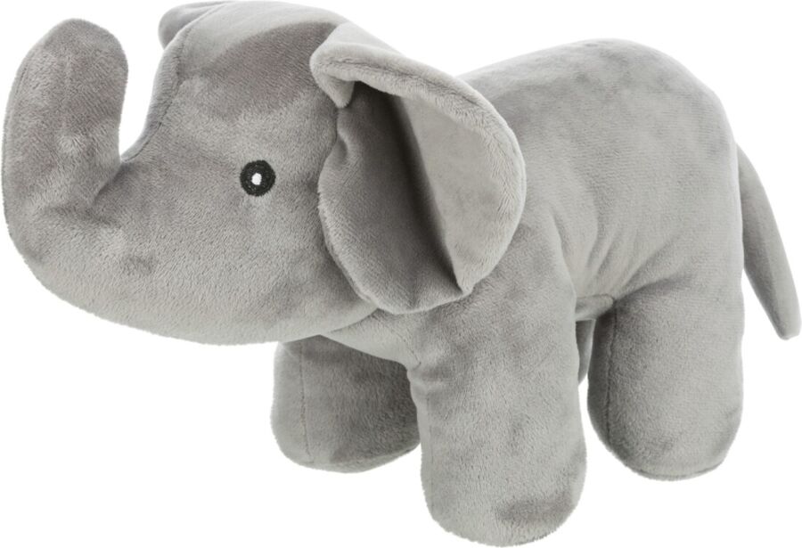 Trixie Plush Elephant Dog Toy Quiet Play Companion 36 cm