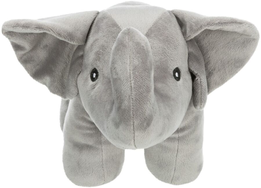 Trixie Plush Elephant Dog Toy Quiet Play Companion 36 cm