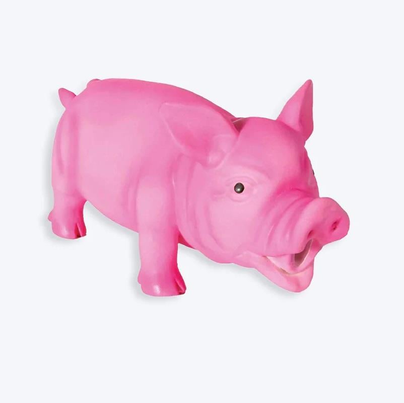 Trixie Squeaky Pig Dog Toy for Playful Interaction 17cm
