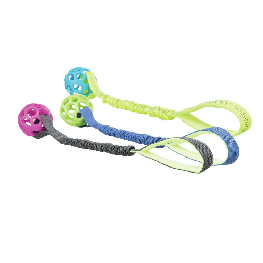 Trixie Dog Bungee Tug Toy with Ball Shock Absorbing 48 cm