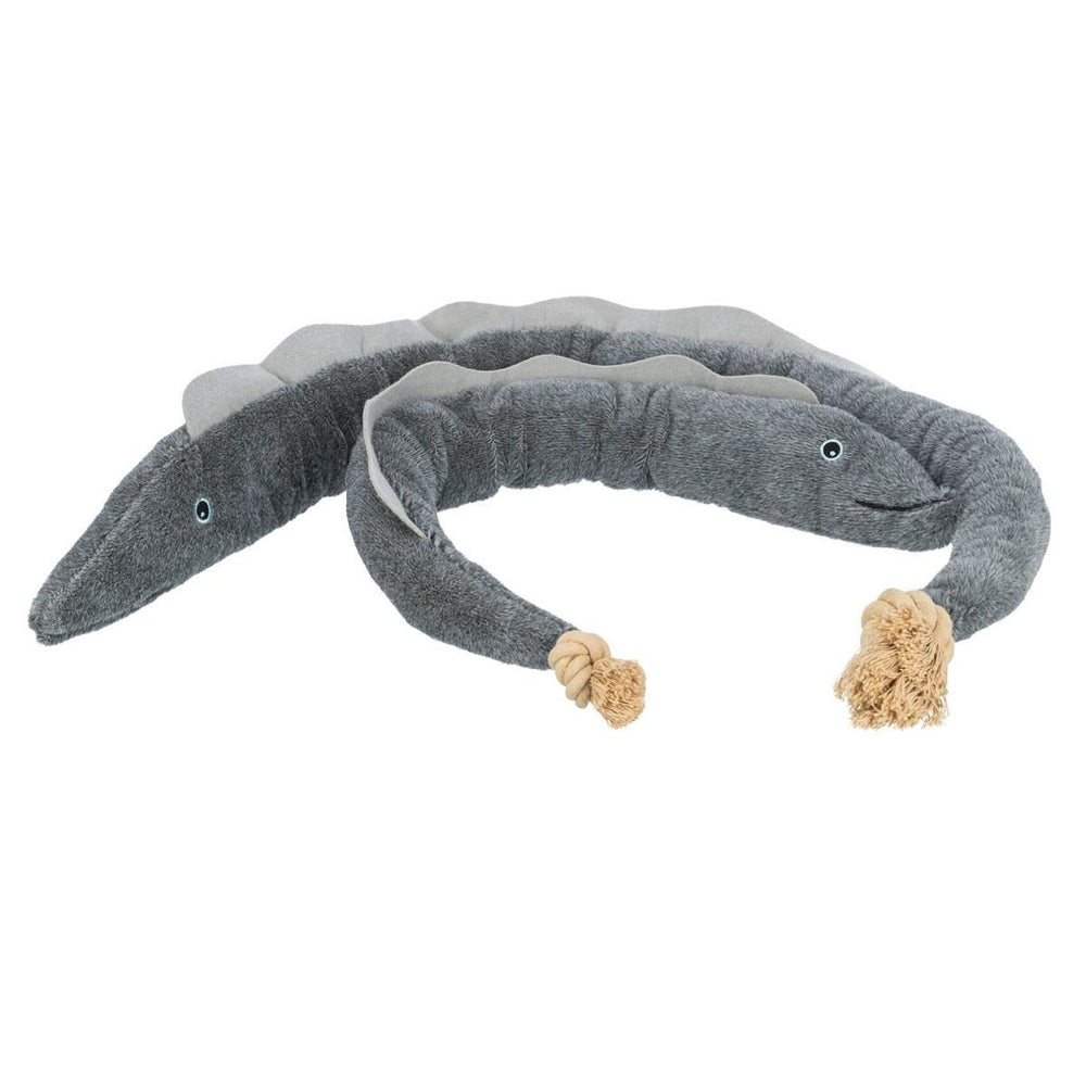 Trixie Dog Eel Plush Toy Long Interactive Play 75cm