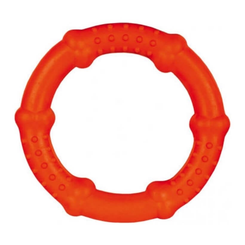 Trixie Floating Natural Rubber Dog Toy Ring 15 cm
