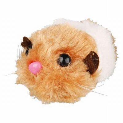 Trixie Wind-Up Plush Cat Toy Interactive Hunter Motion 7-10cm