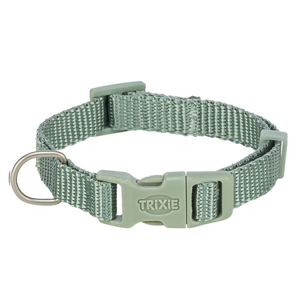 Trixie Premium Dog Collar S-M 30-45 cm 15 mm Olive Green
