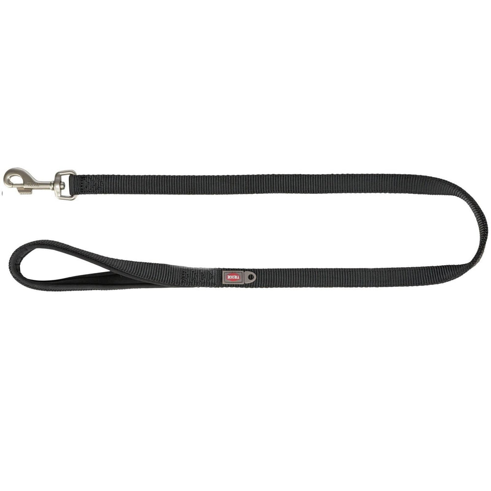 Trixie Premium Dog Leash XS 1.20 M 10 mm Black - Lightweight Nylon