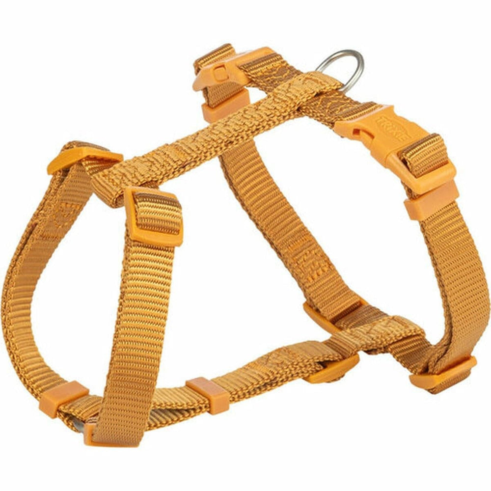 Trixie Premium H-Type Dog Harness Mustard S/M 42-60cm 15mm