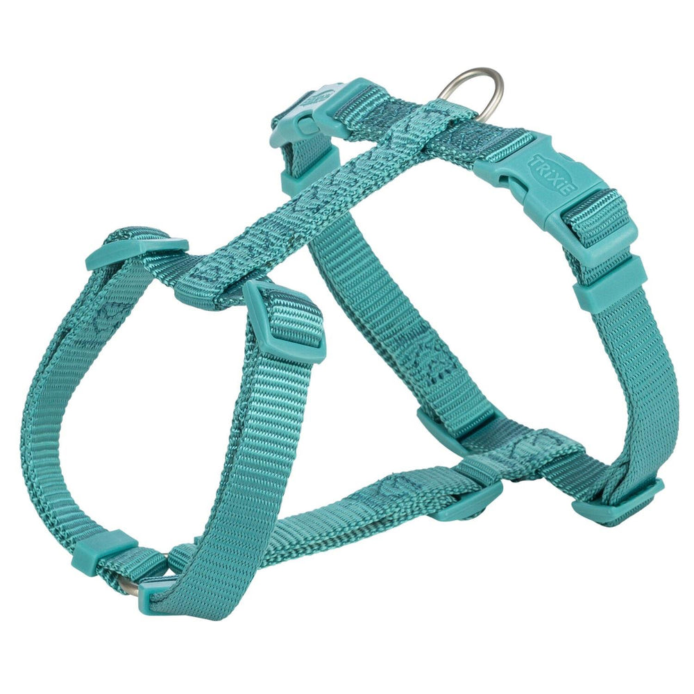 Trixie Premium H-Type Dog Harness M/L Water Green 52-75cm