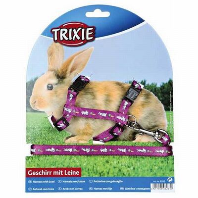 Trixie Adjustable Rabbit Harness and Leash Set 25-44cm