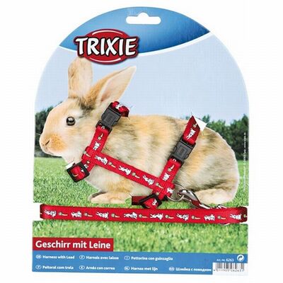 Trixie Adjustable Rabbit Harness and Leash Set 25-44cm